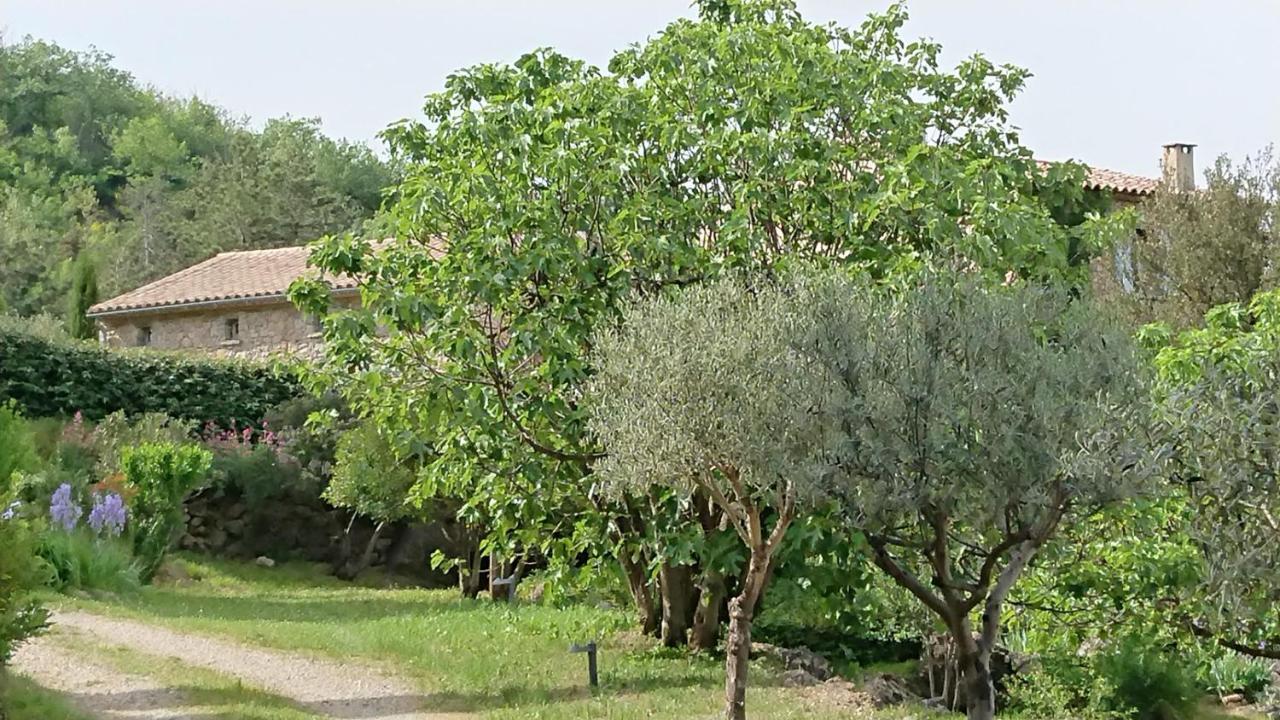 Gite En Cevennes Du Sud, Bergerie Restauree Au Rez De Jardin D'Une Bastide Avec Piscine, Vue Exceptionnelle, Authenticite Et Confort Saint-Laurent-le-Minier Buitenkant foto