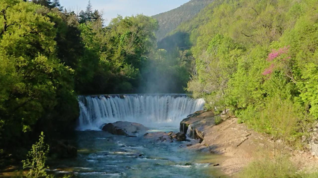 Gite En Cevennes Du Sud, Bergerie Restauree Au Rez De Jardin D'Une Bastide Avec Piscine, Vue Exceptionnelle, Authenticite Et Confort Saint-Laurent-le-Minier Buitenkant foto