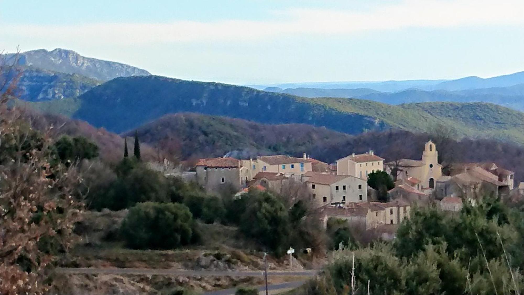 Gite En Cevennes Du Sud, Bergerie Restauree Au Rez De Jardin D'Une Bastide Avec Piscine, Vue Exceptionnelle, Authenticite Et Confort Saint-Laurent-le-Minier Buitenkant foto
